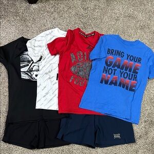 Bundle of Graphic T-Shirts and shorts